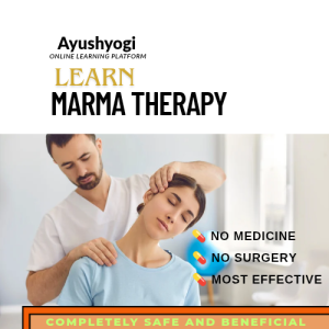 Best Marma Therapy Training Course | Online Certification