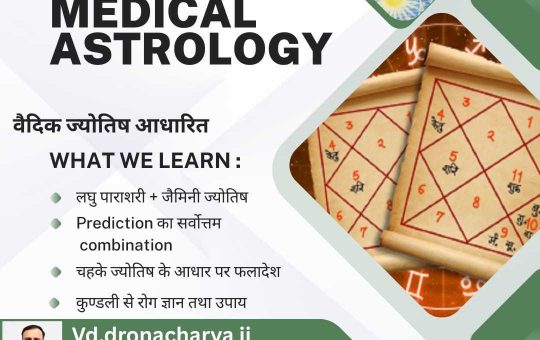 Learn Medical Astrology Course Online | Ayushyogi Certification